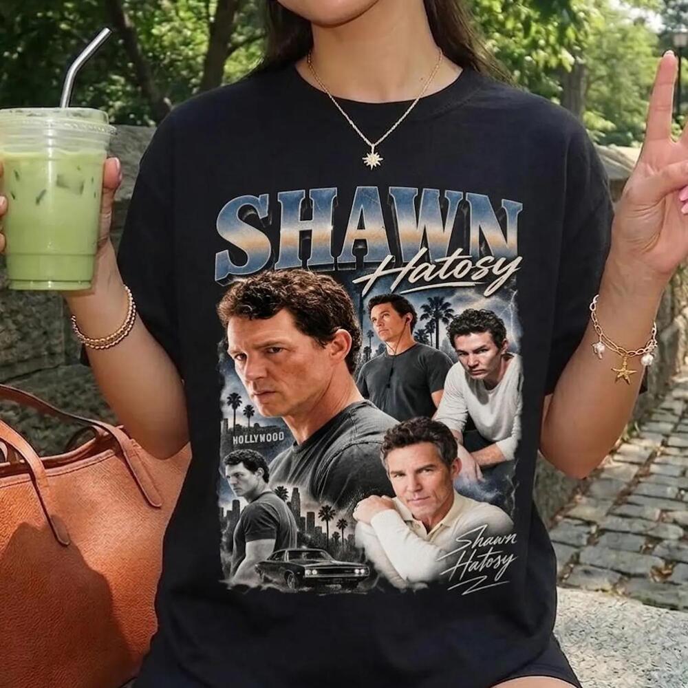 Shawn Hatosy Collage T Shirt, Retro Actor Graphic Tee, 90S Bootleg Style